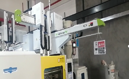 Application of Injection Molding CANopen Robot Control System to Ordinary Injection Molding Machines
